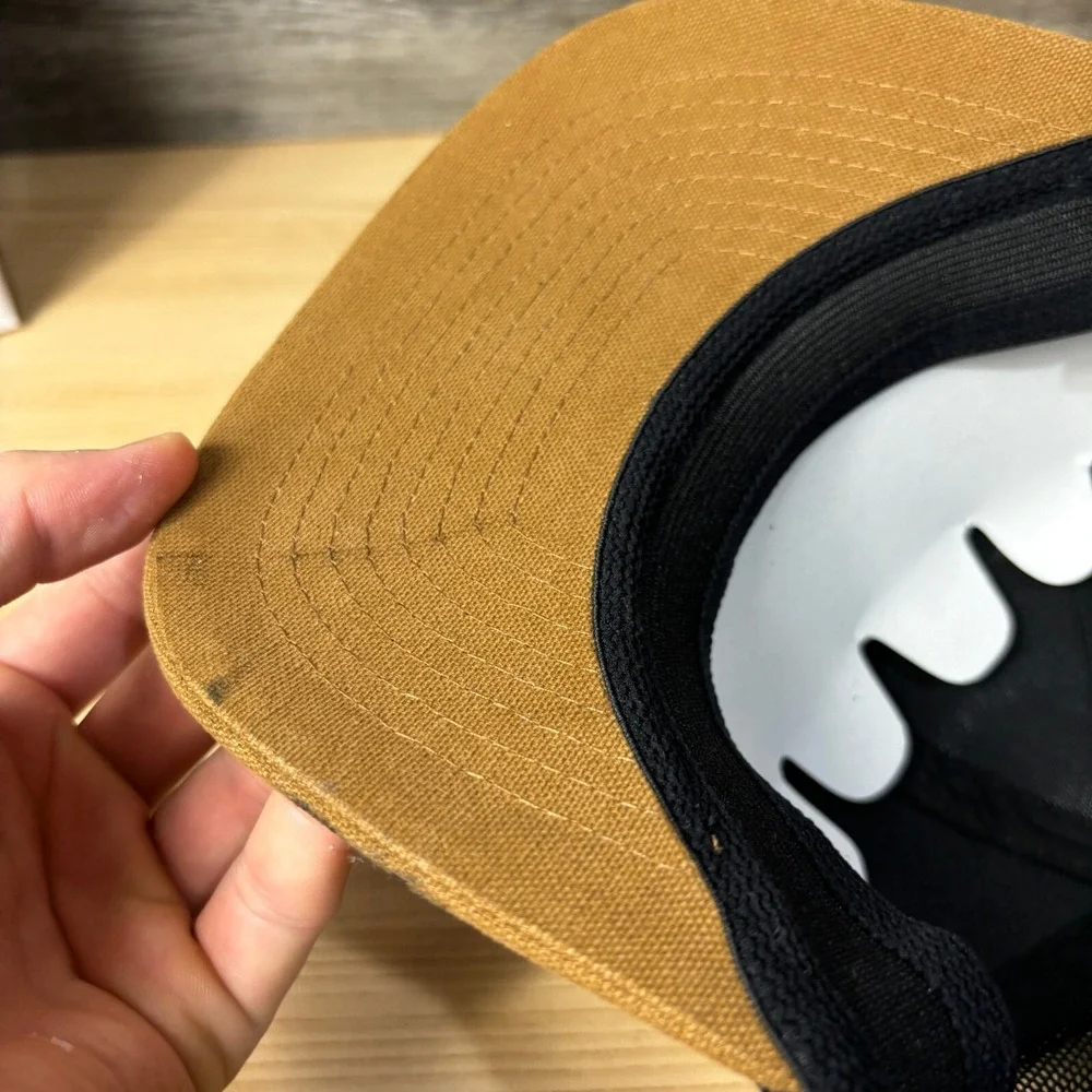 Master Halco Hat Cap Snapback Brown Canvas‎ Fencing Outdoors